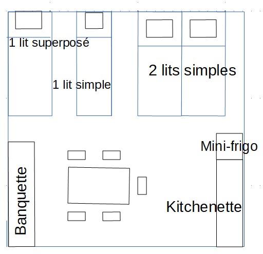 Plan bengali sans evier