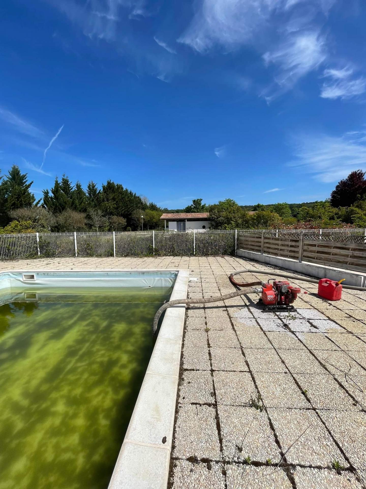 Vidange piscine